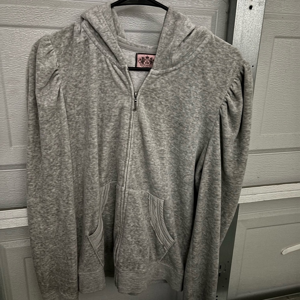 Gray Juicy Couture Zip-Up Hoodie (NWOT)